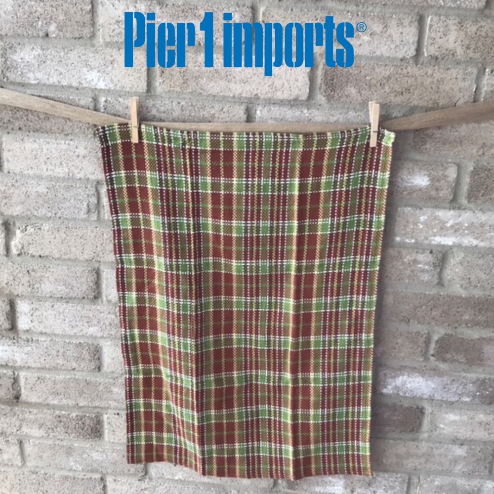 Pier 1 Waffle Towel